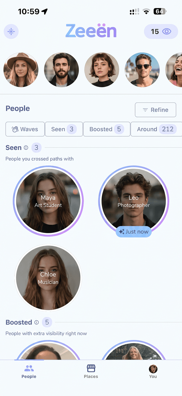 Zeeën app